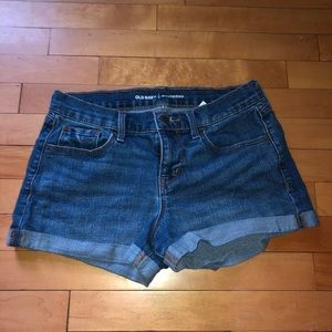 old navy jean shorts